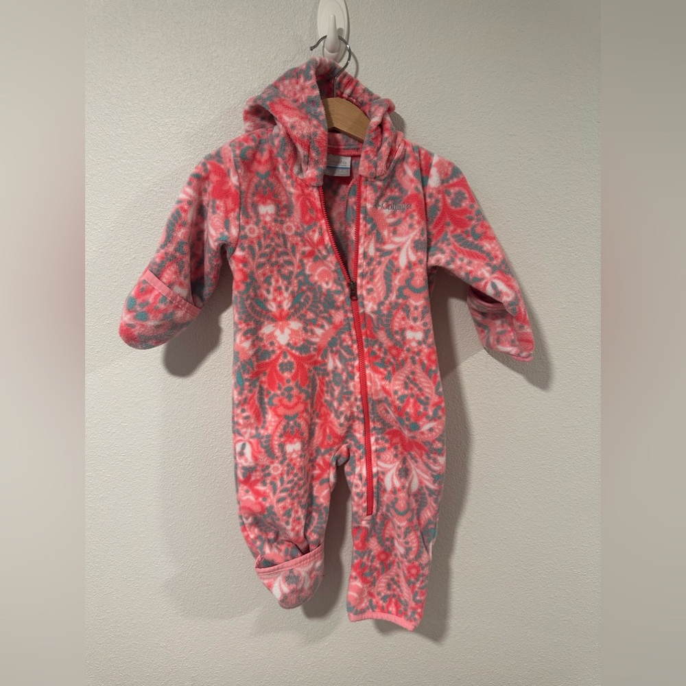 Infant Columbia fleece bunting suit